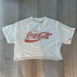 coke cropped tshirt